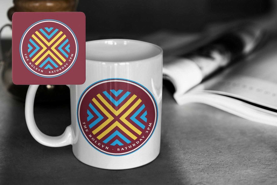 Gifts Originallyt Designs | West Ham United - Inspired 11Oz Mug & Coaster Set