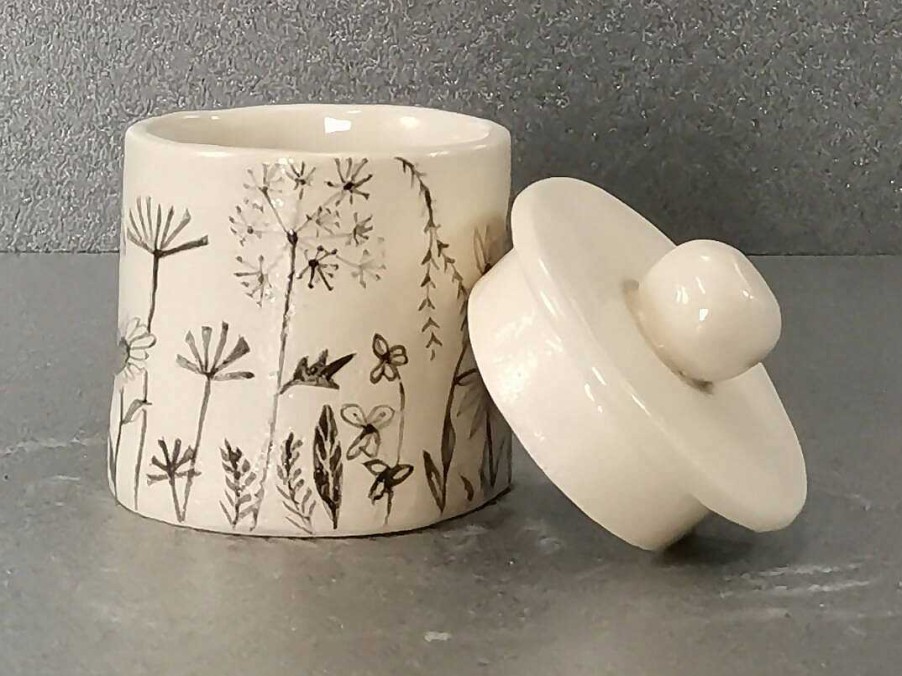 Ceramics & Pottery Kissed Frog Pottery | Hedgerow Keepsake Pot