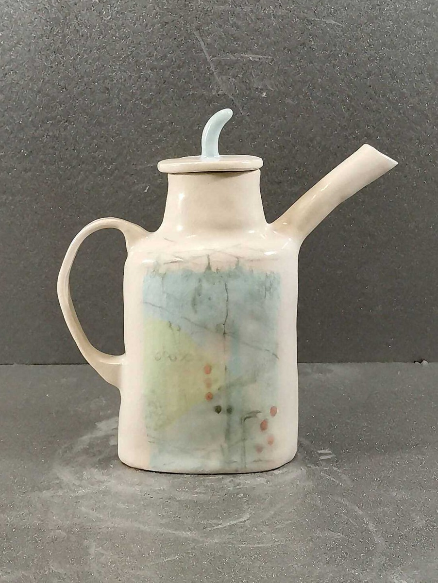 Ceramics & Pottery Kissed Frog Pottery | 0322 Hazy Days Teapot