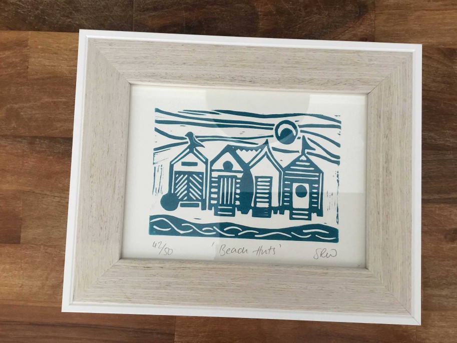 Gifts Sophie R Warren Prints | Beach Huts