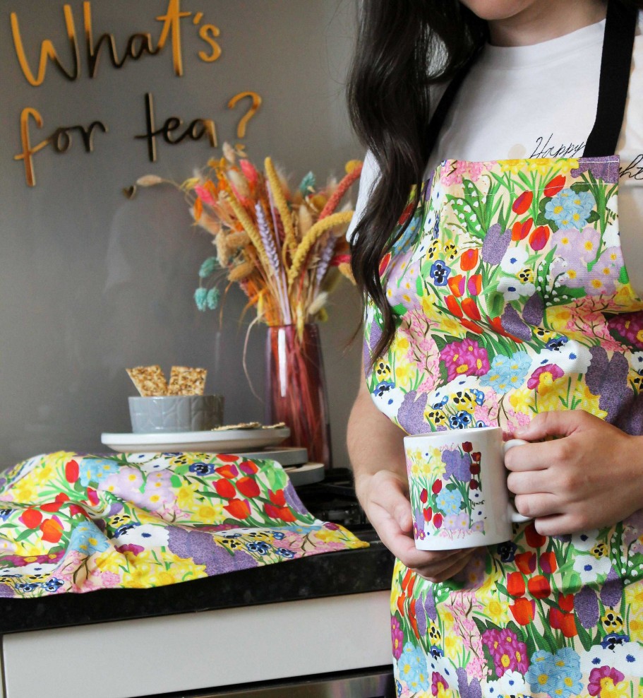 Accessories Holly Greenwood Design | Spring Has Sprung Adult'S Apron