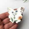 Gifts Clay Blanca - Ceramics | Butterfly Broach