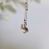 Gifts Amulet of Ashes | Rose Gold Bunny Necklace