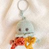 Gifts Miniwhale Studio | Hand-Made Crochet Jellyfish Keychain / Ukca-Ce Certified