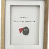 Gifts Pebble Art Design | Mummy /Mum You Are My / Our Superhero - Medium