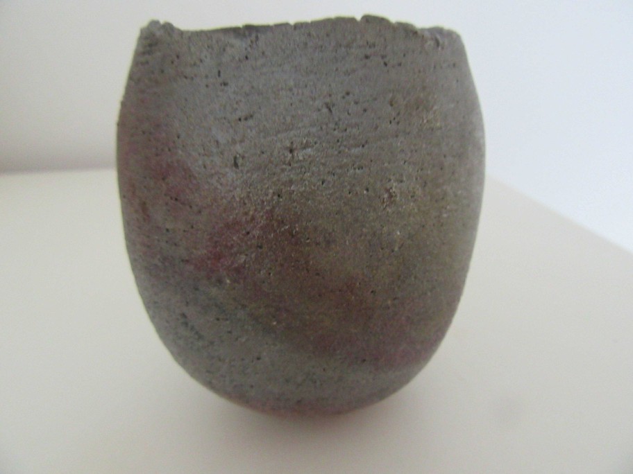 Ceramics & Pottery Down to Earth Ceramics | Raku Metallic Egg Form