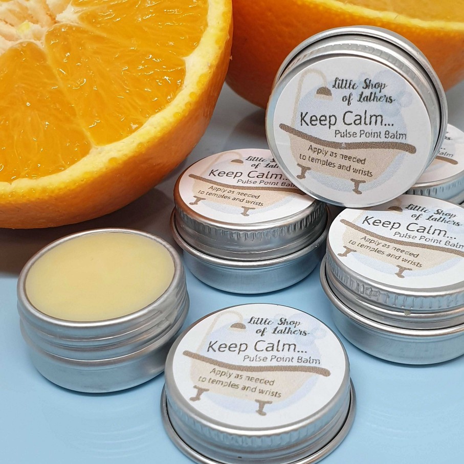 Gifts Little Shop of Lathers | Keep Calm Pulse Point Balm