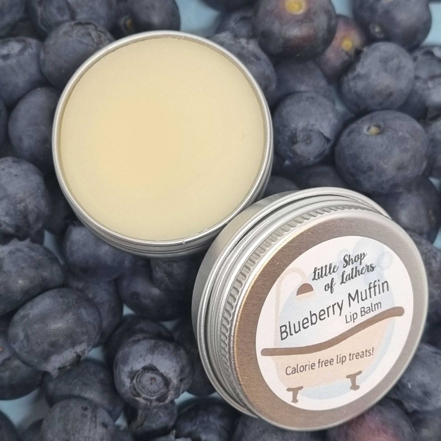 Gifts Little Shop of Lathers | Blueberry Muffin Lip Balm