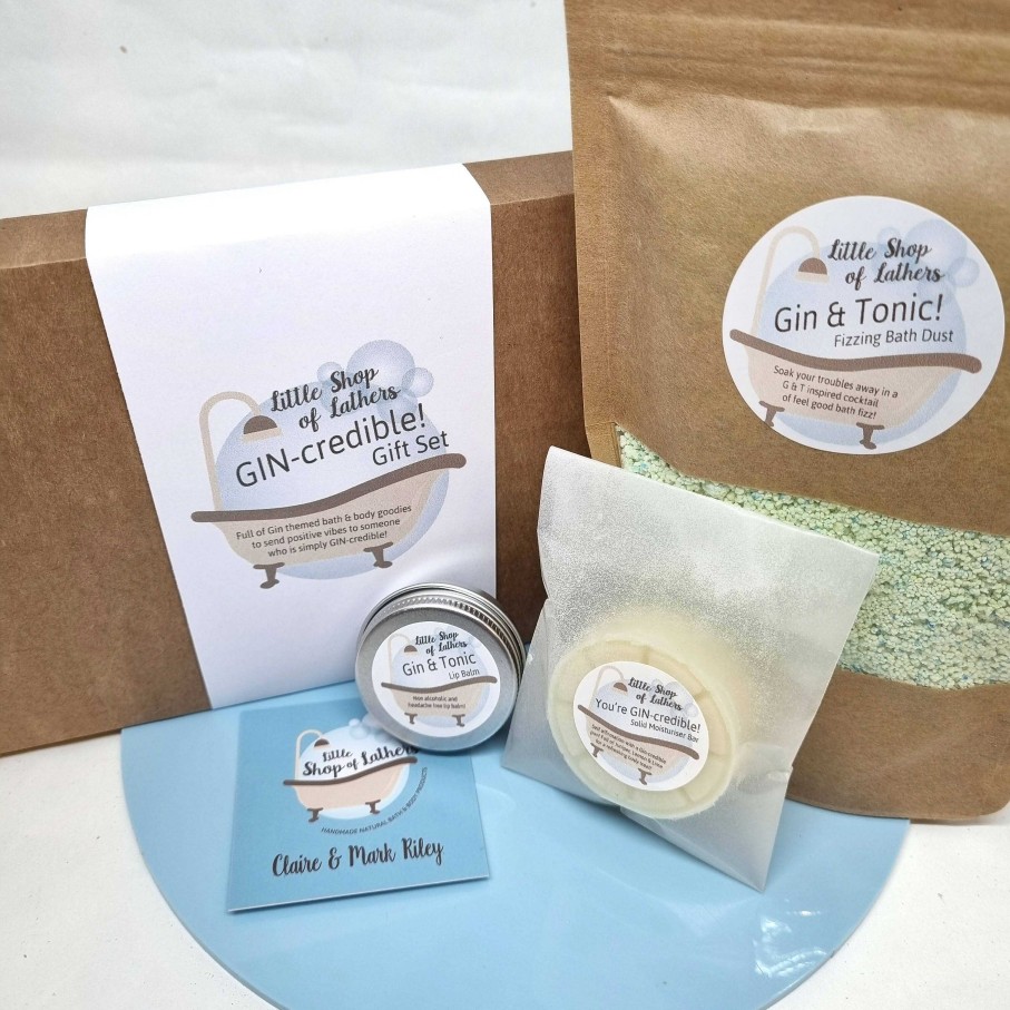 Bath & Body Little Shop of Lathers | Gin-Credible Gift Set