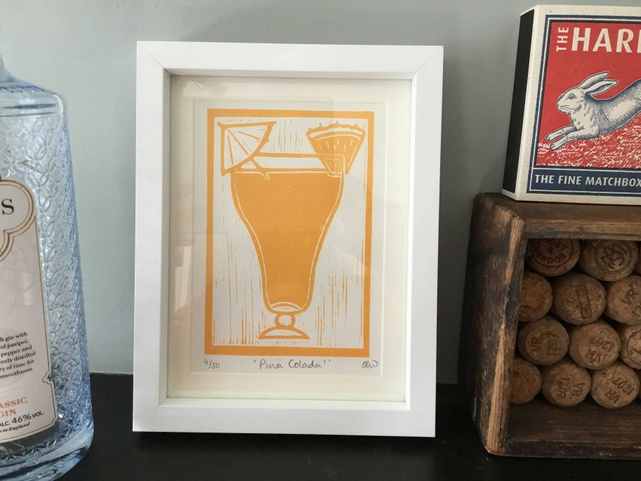 Gifts Sophie R Warren Prints | Pina Colada