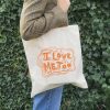 Accessories Good Day Printing | I Love Me Too - Screenprinted Organic Cotton Tote