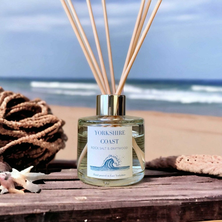 Gifts Edge of the Wolds | Edge Of The Wolds Yorkshire Coast Rock Salt And Driftwood Reed Diffuser 100Ml