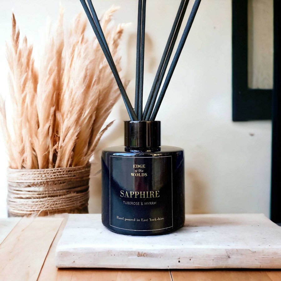 Gifts Edge of the Wolds | Edge Of The Wolds Sapphire Tuberose And Myrrh Reed Diffuser 100Ml