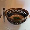 Ceramics & Pottery Pampa Ceramics | Pc124 Holed, Glass Bottomed Fruit Bowl