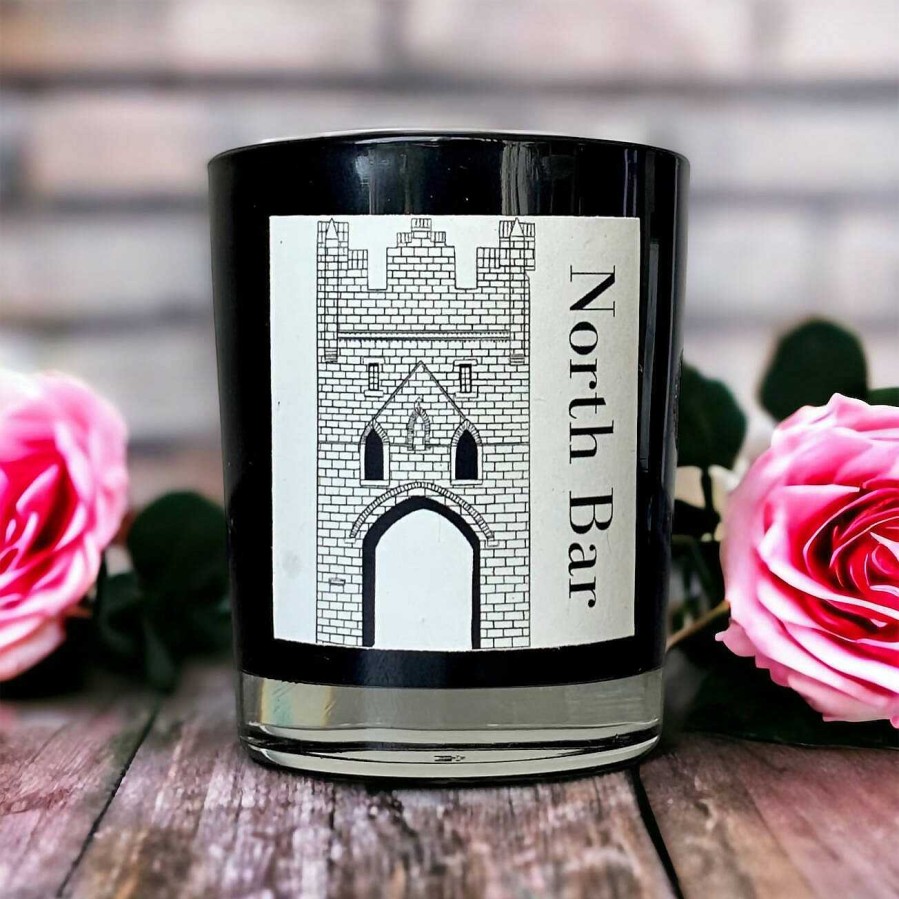 Gifts Edge of the Wolds | North Bar Pink Pepper & Rose Votive Candle 75G