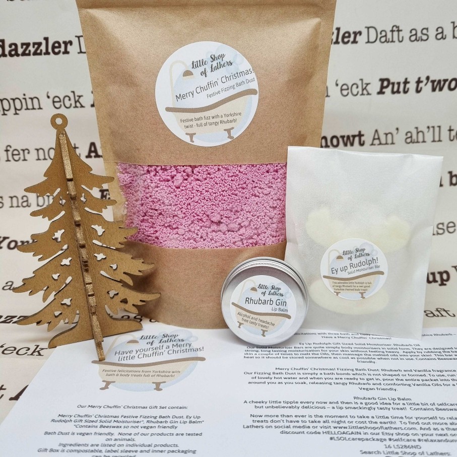 Bath & Body Little Shop of Lathers | Have Yourself A Merry Chuffin Little Christmas Gift Set