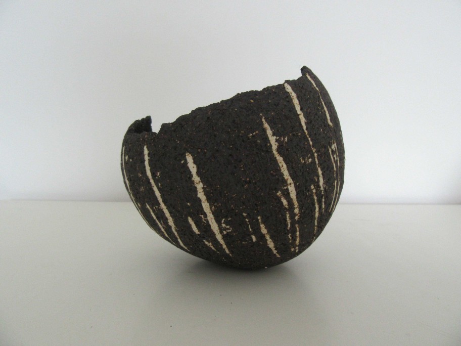 Ceramics & Pottery Down to Earth Ceramics | Black And White Rocking Pot