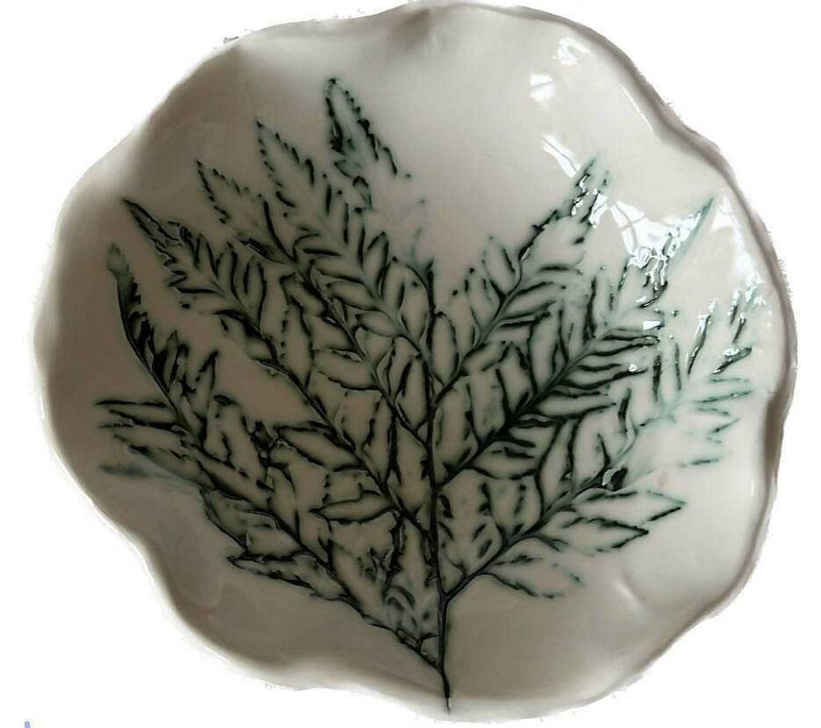 Ceramics & Pottery Seafan Ceramics | Ceramic Trinket Dish