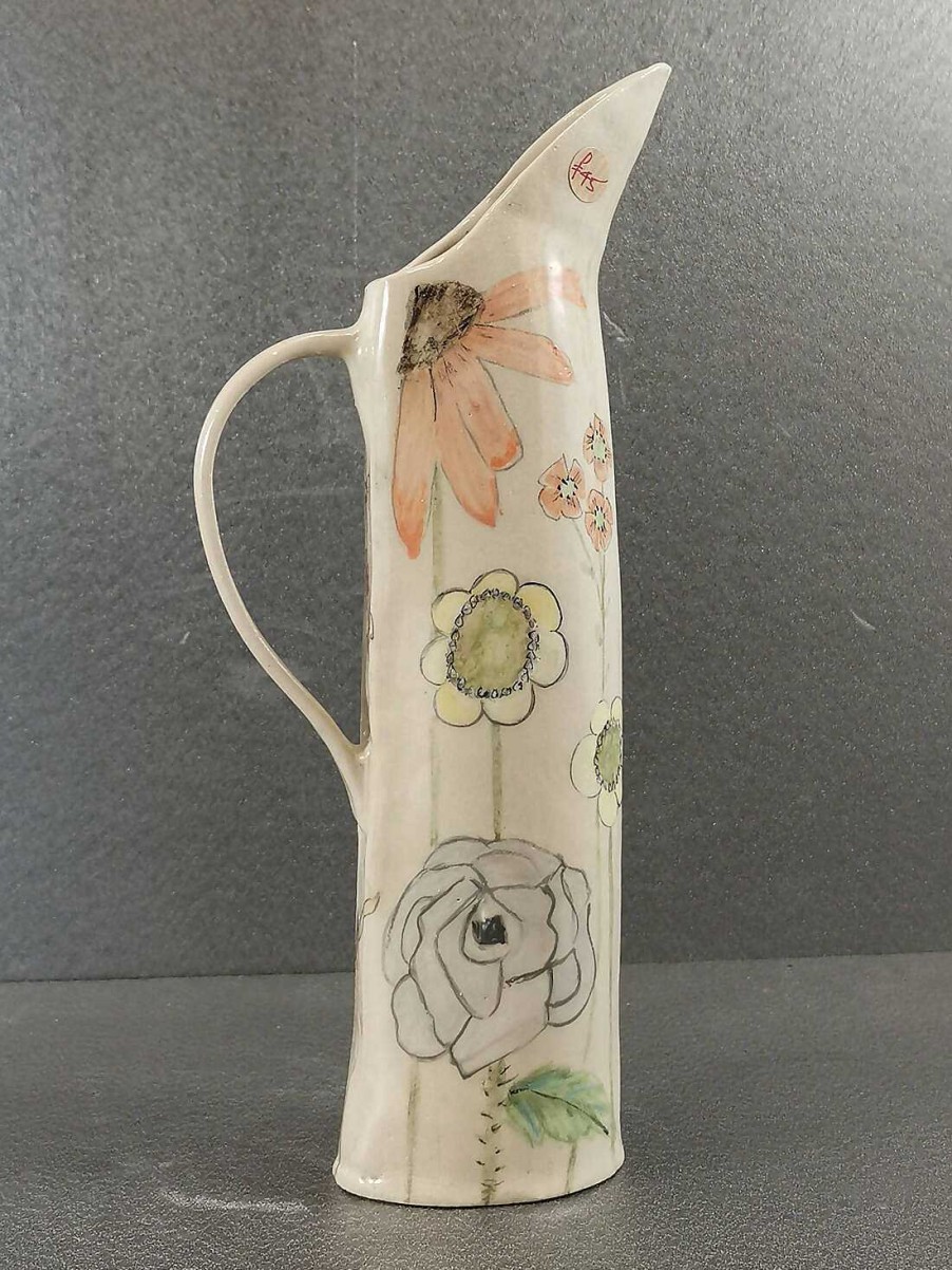 Ceramics & Pottery Kissed Frog Pottery | Powerflowers Jug