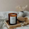 Gifts Ralph & Forest | Peony Blush Suede Coco Soy Wax Candle 220G - 50 Hour Burn Time