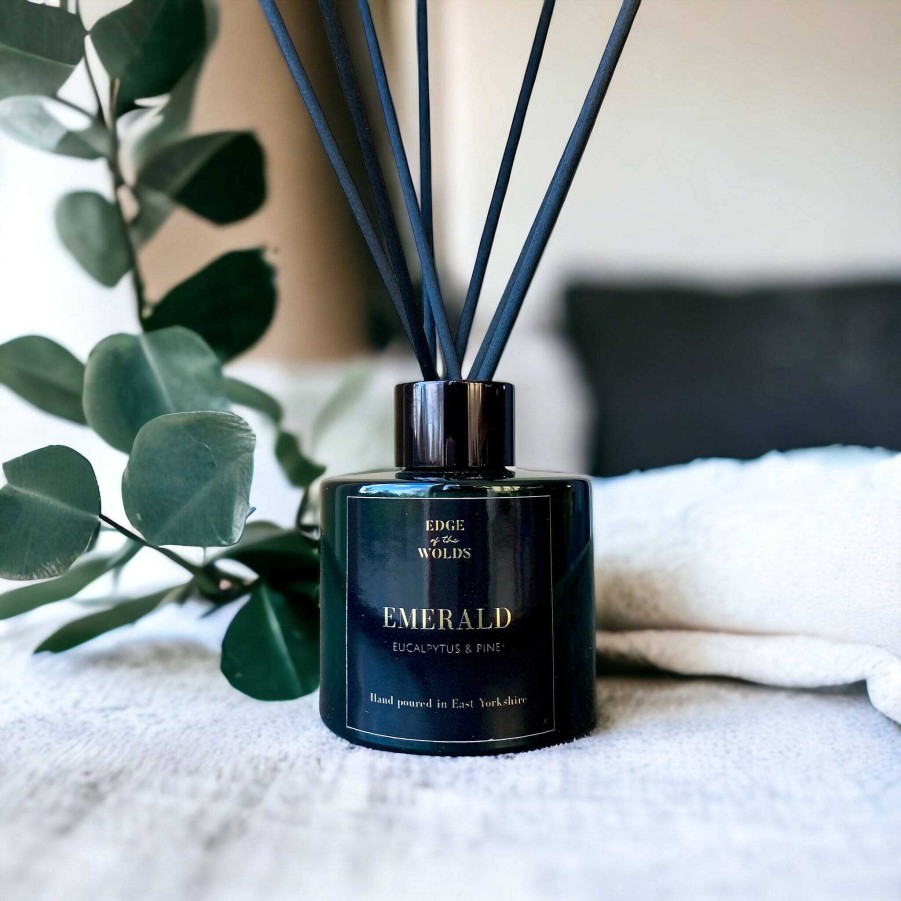 Gifts Edge of the Wolds | Edge Of The Wolds Emerald Eucalyptus And Pine Reed Diffuser 100Ml