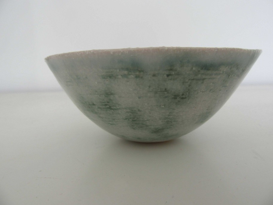 Ceramics & Pottery Down to Earth Ceramics | Green Stoneware Bowl