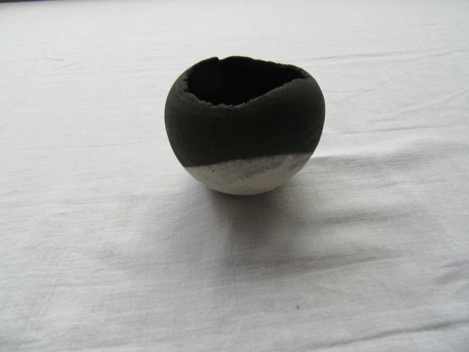 Ceramics & Pottery Down to Earth Ceramics | Black And White Rocking Pot