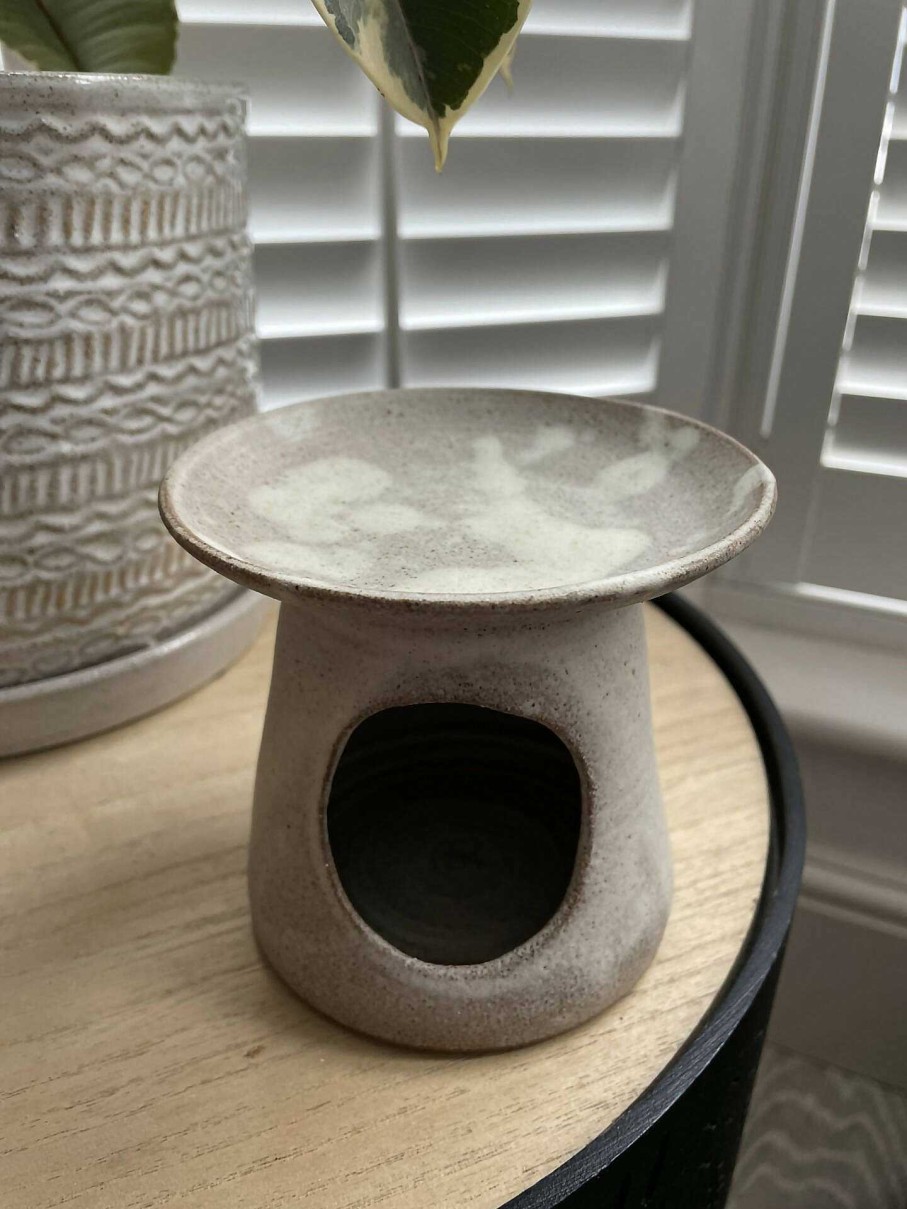 Ceramics & Pottery Ralph & Forest | Hand Thrown 'Matte White' Oil Burner