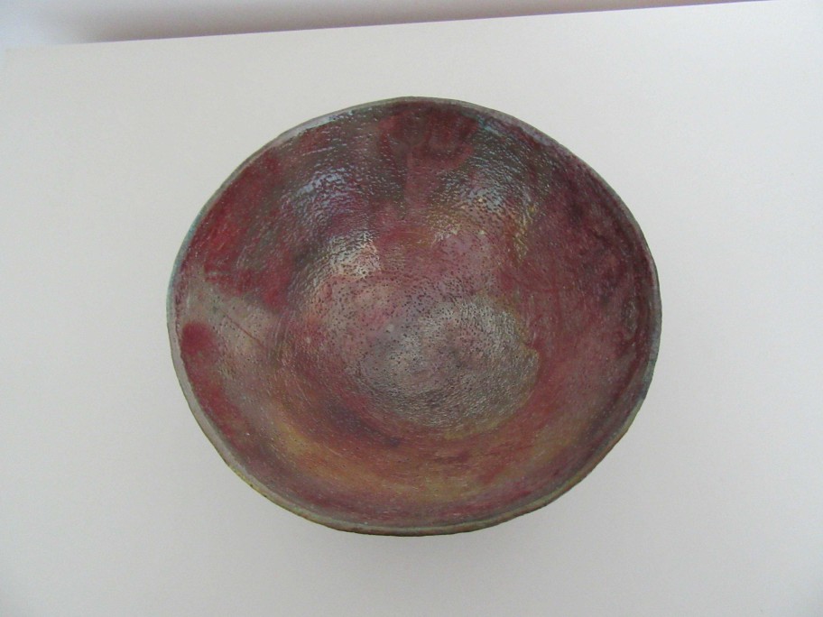 Ceramics & Pottery Down to Earth Ceramics | Large Raku Bowl