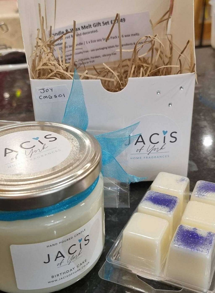 Gifts Jacis of York | Jacis Of York - A 250Ml Scented Candle And A Pack Of 6 Wax Melts In A Free Gift Box