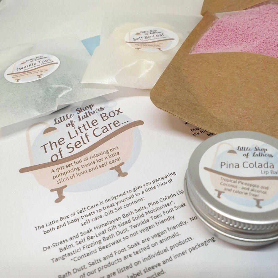 Bath & Body Little Shop of Lathers | Little Box Of Self Care Gift Set