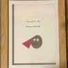 Gifts Pebble Art Design | You Are My /Our Superhero With Cape - Small