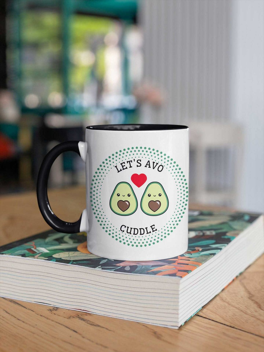 Gifts Originallyt Designs | Lets Avo Cuddle Avocado Design Art 11Oz Mug