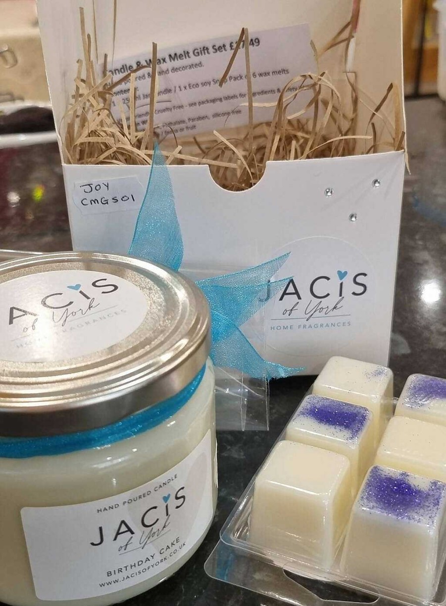 Gifts Jacis of York | Jacis Of York - A 250Ml Scented Candle And A Pack Of 6 Wax Melts In A Free Gift Box