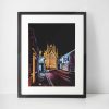 Gifts Originallyt Designs | Beautiful Beverley Minster At Night Art Print In A3 Framed With Mount