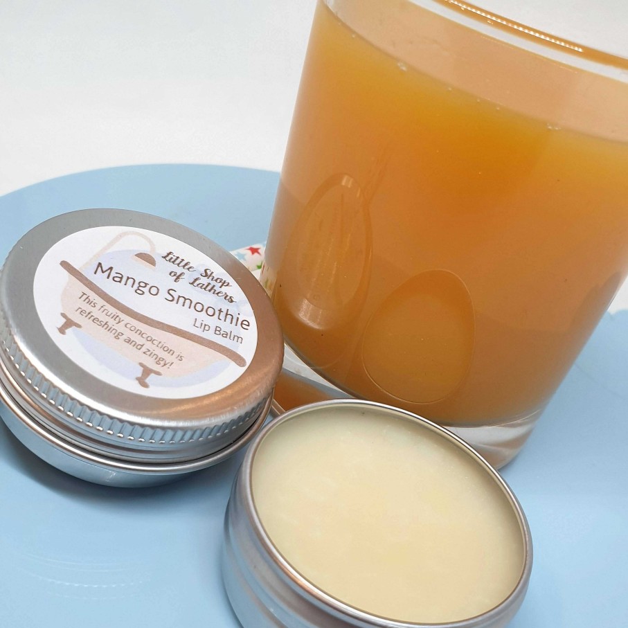 Gifts Little Shop of Lathers | Mango Smoothie Lip Balm