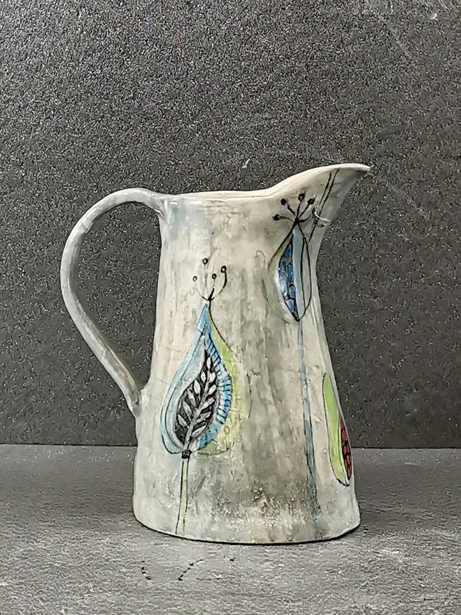 Ceramics & Pottery Kissed Frog Pottery | Seeds Of Love Jug