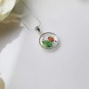 Gifts Amulet of Ashes | Floral Ladybird Necklace