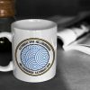 Gifts Originallyt Designs | Sheffield Wednesday - Inspired Psychedelic Tribal Circle Design Mug