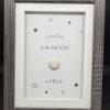 Gifts Pebble Art Design | Love You To The Moon - Small