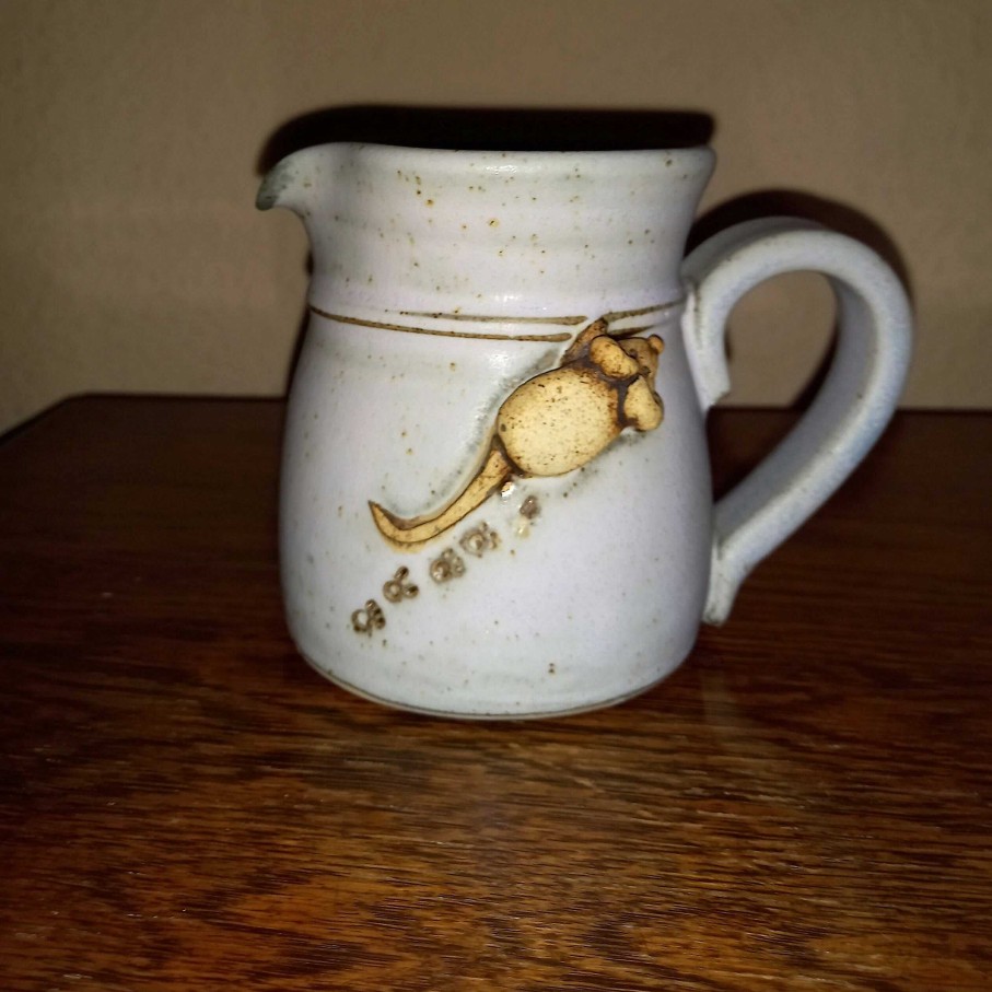 Ceramics & Pottery Fangfoss Pottery | Half Pint Jug With Mouse