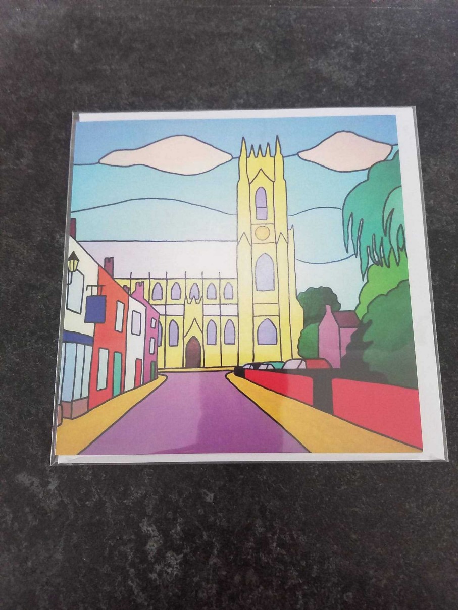 Gifts Kate Marin-Andrew | Greetings Card - The Minster From Highgate, Beverley