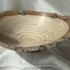 Gifts Wildwood Woodturning | Live Edge Turned Ash Bowl