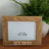 Gifts My Word Art Creations | Family 7 X 5 Scrabble Frame