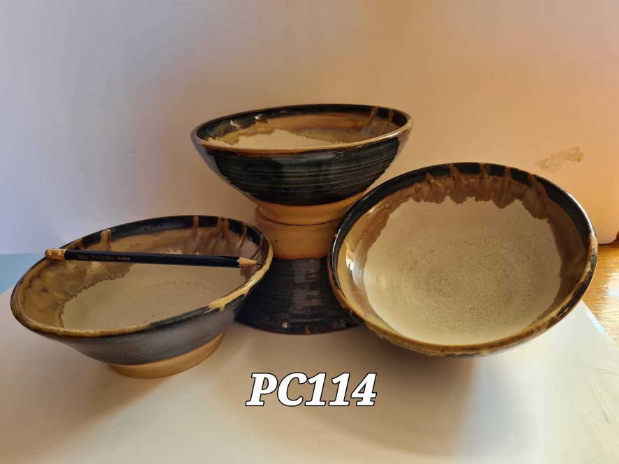 Ceramics & Pottery Pampa Ceramics | Large Cereal Bowls Pc114