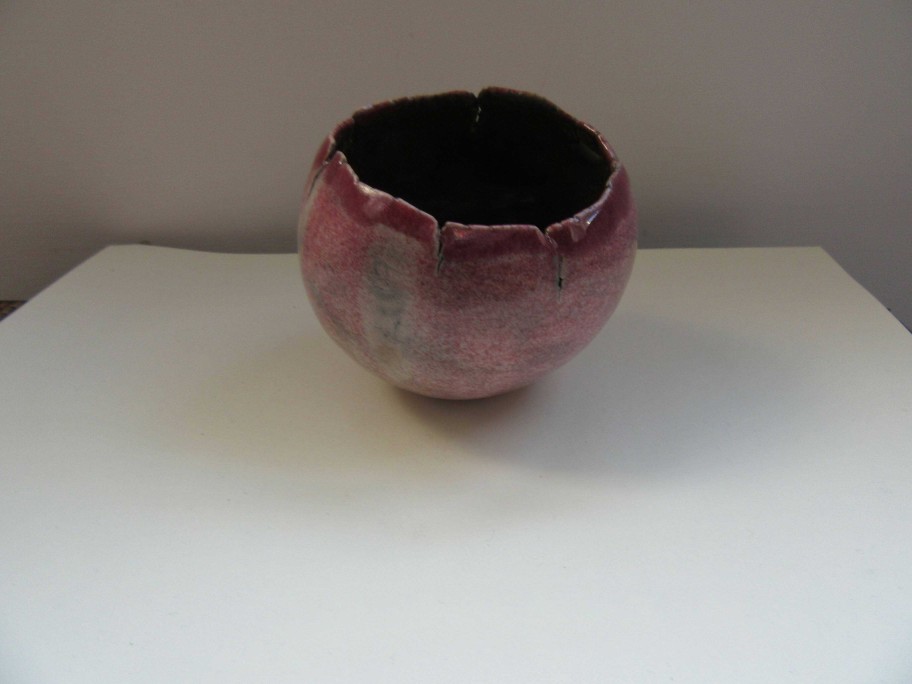 Ceramics & Pottery Down to Earth Ceramics | Pink Rocking Rockpool Pot