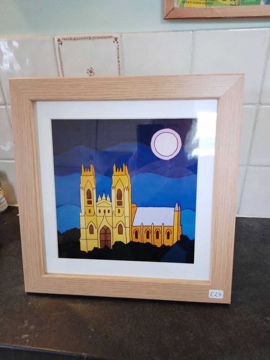 Gifts Kate Marin-Andrew | Moon Over Minster, Beverley Framed Print