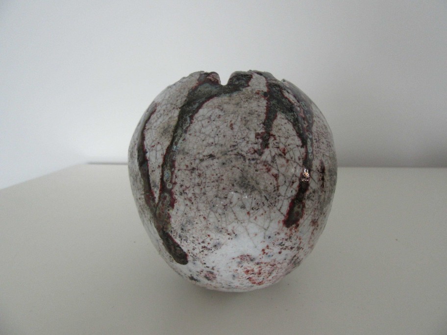 Ceramics & Pottery Down to Earth Ceramics | Raku Rocking Pot