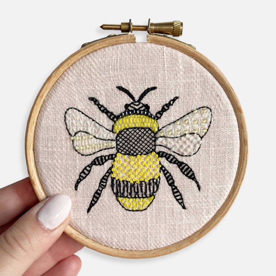 Gifts Kirsty Freeman Design | Bumble Bee Embroidery Kit