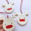 Ceramics & Pottery Clay Blanca - Ceramics | Rudolf Ornament, Hand-Painted